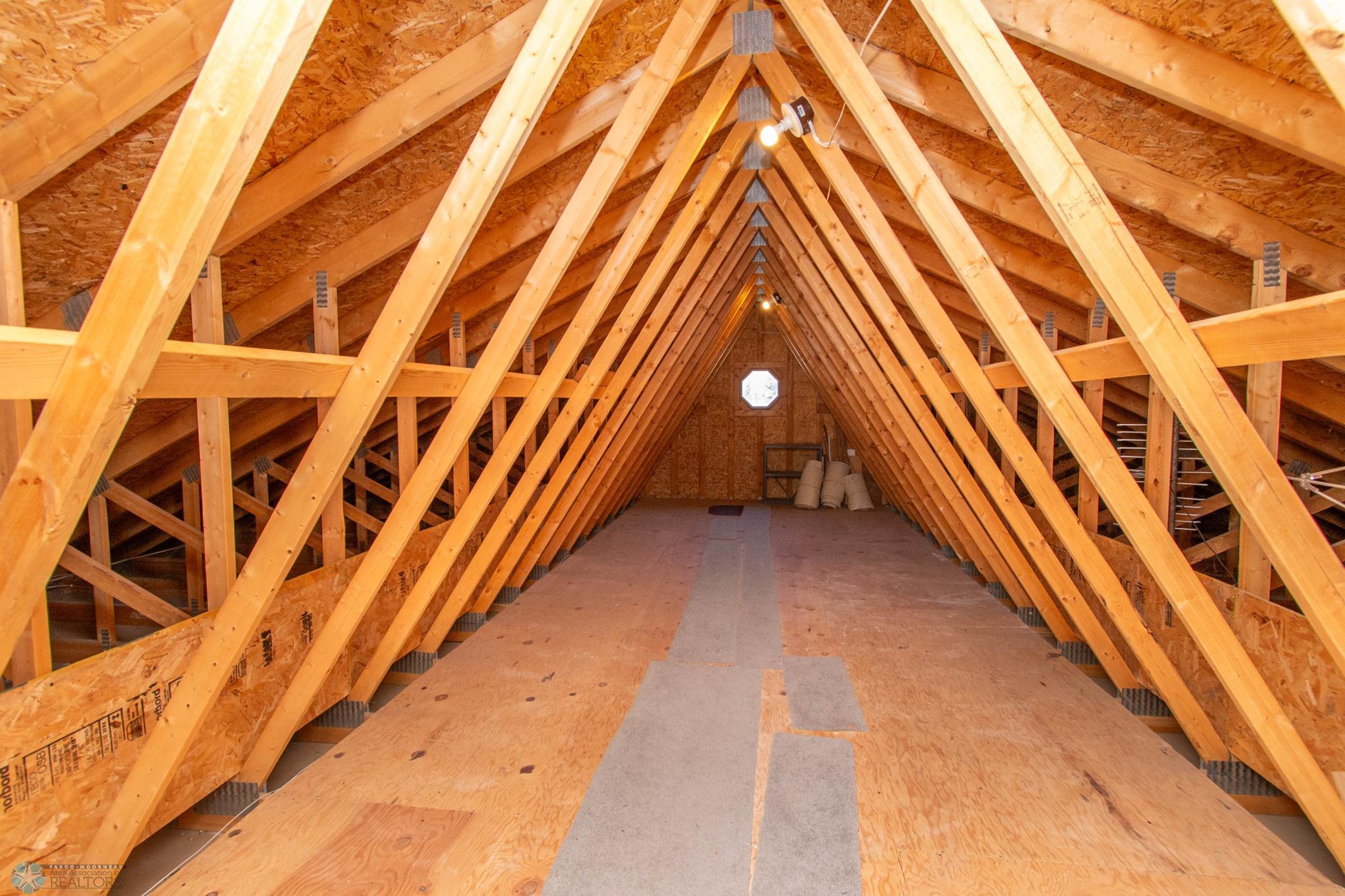 Storage above garage