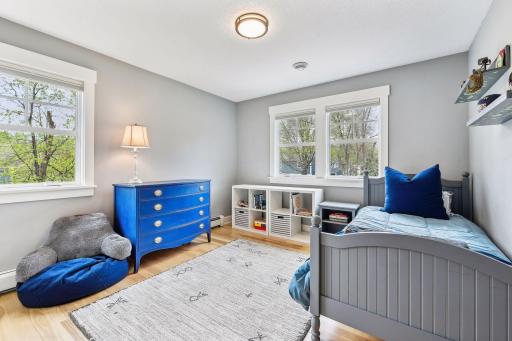 Don't miss the spacious closets in each and every room-- all decked out with organizers from California Closets.