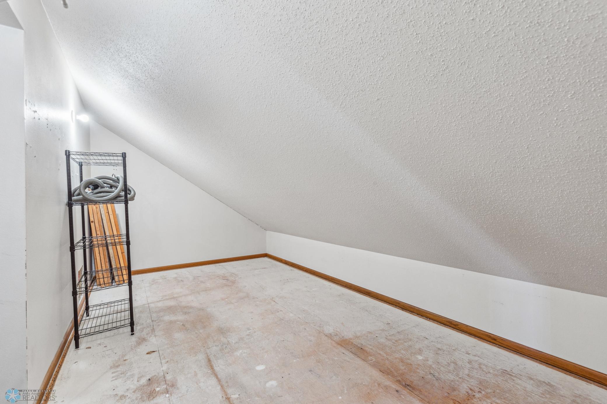 Storage Space off walk-in closet