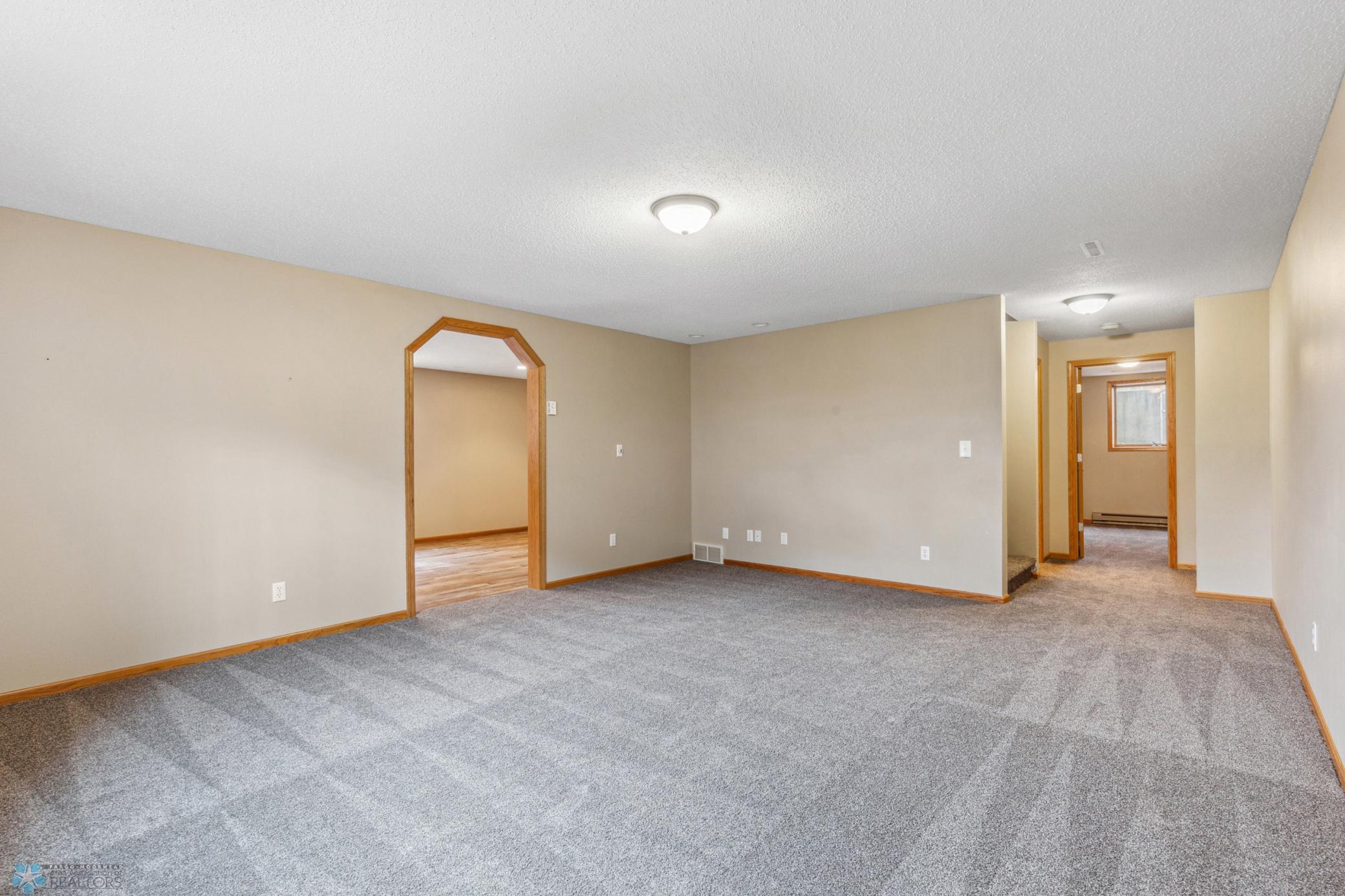Basement family room