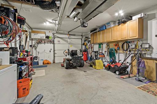 Lower level utility garage/shop opens to large concrete slab_3250 Lakeside Dr