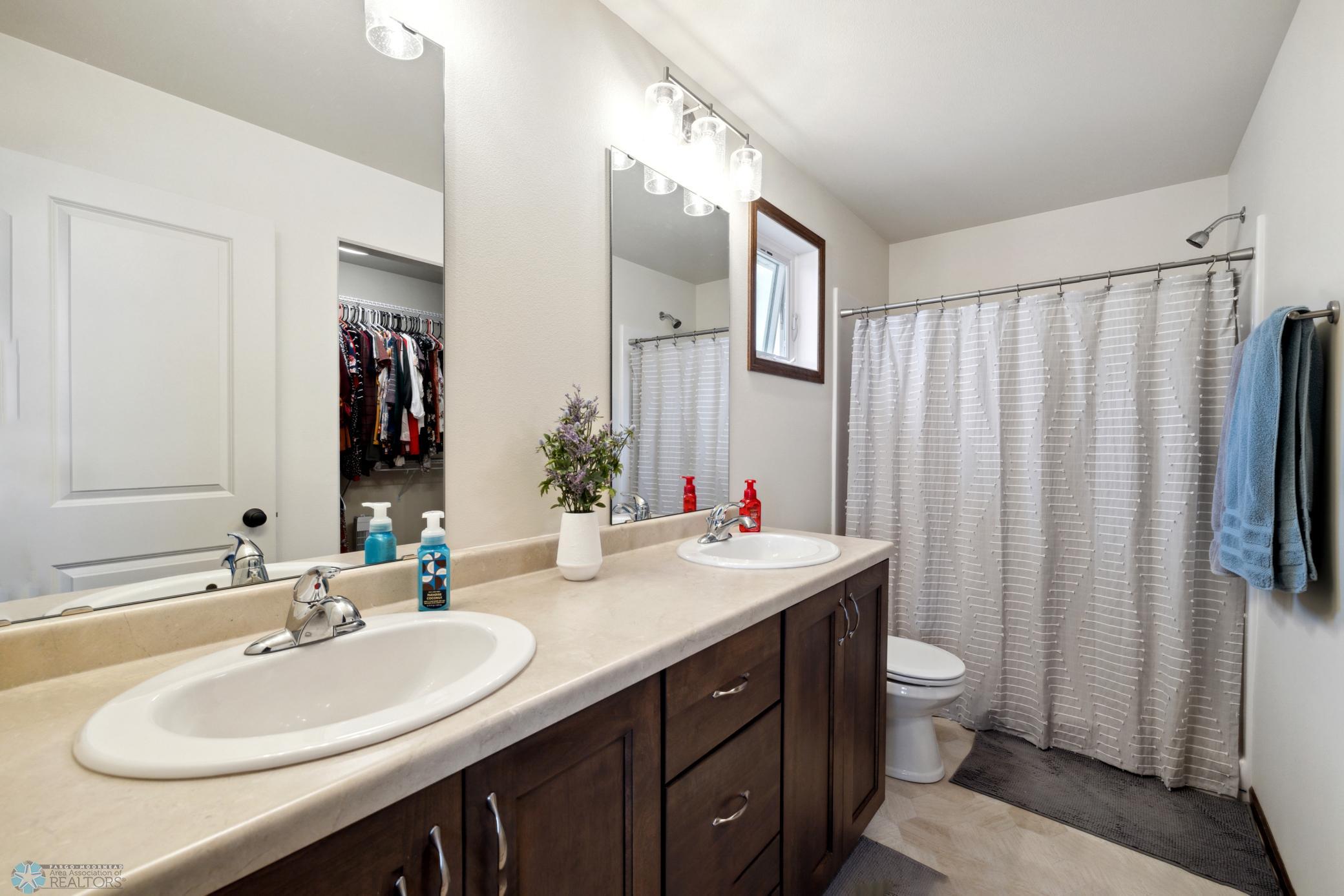 Private Primary Bathroom Dual Sinks