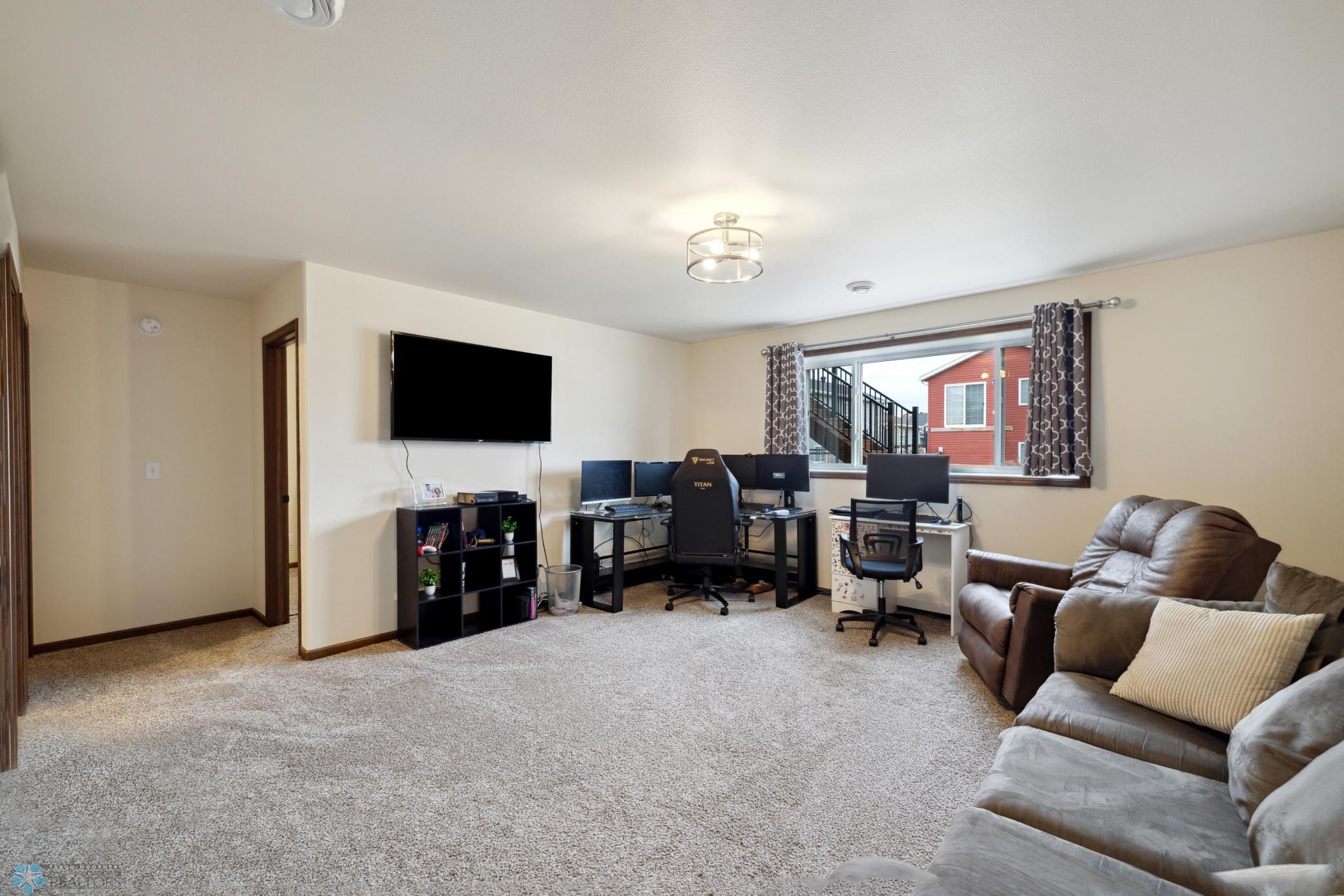 Lower Level Living Area