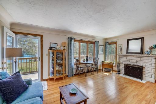 Original Hardwood Floors throughout the upper level, along with so much natural woodwork throughout the home.