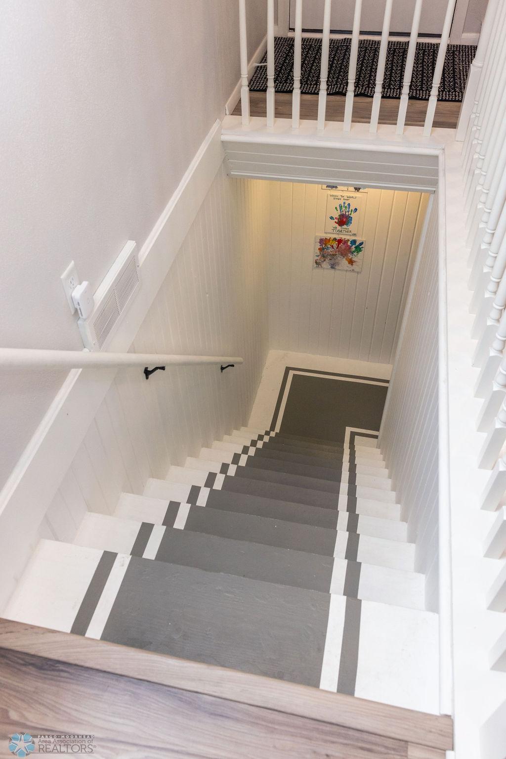 Stairs to basement
