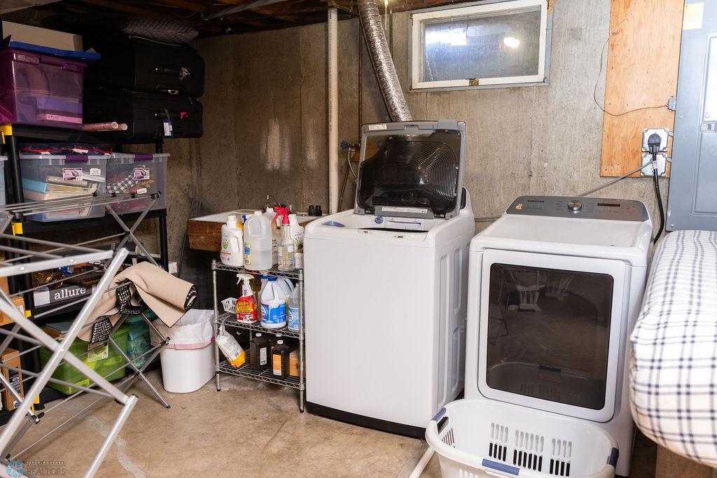 Laundry area
