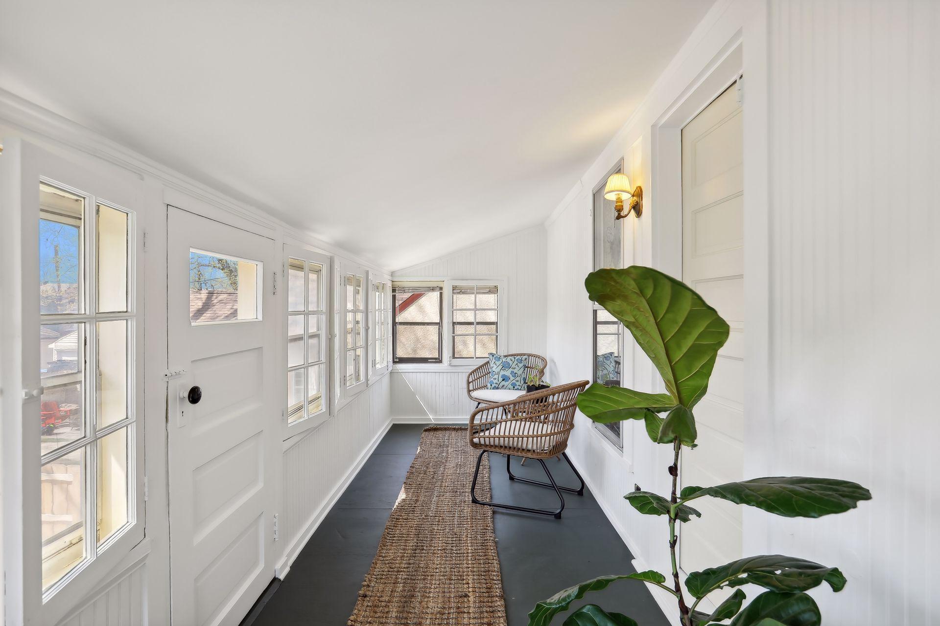 Beautiful Enclosed Porch