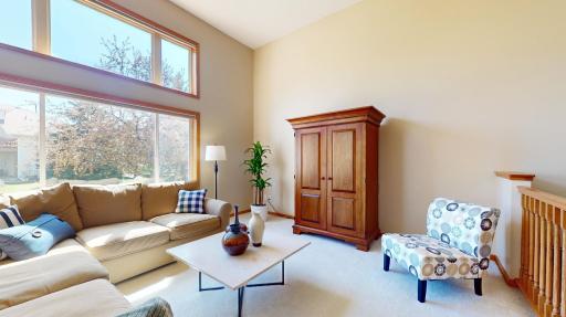 The southern exposure offers an abundance of natural light!