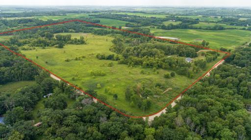 Aerial 15 outline.jpg (NE corner looking SW)