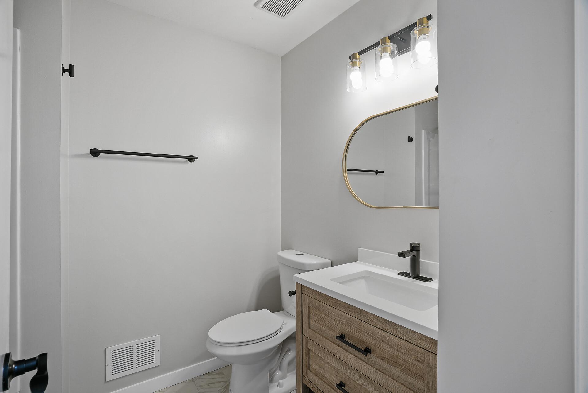 Main level bathroom