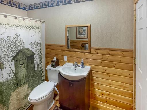 Another Picture of One of The Three Bathrooms In The Home.