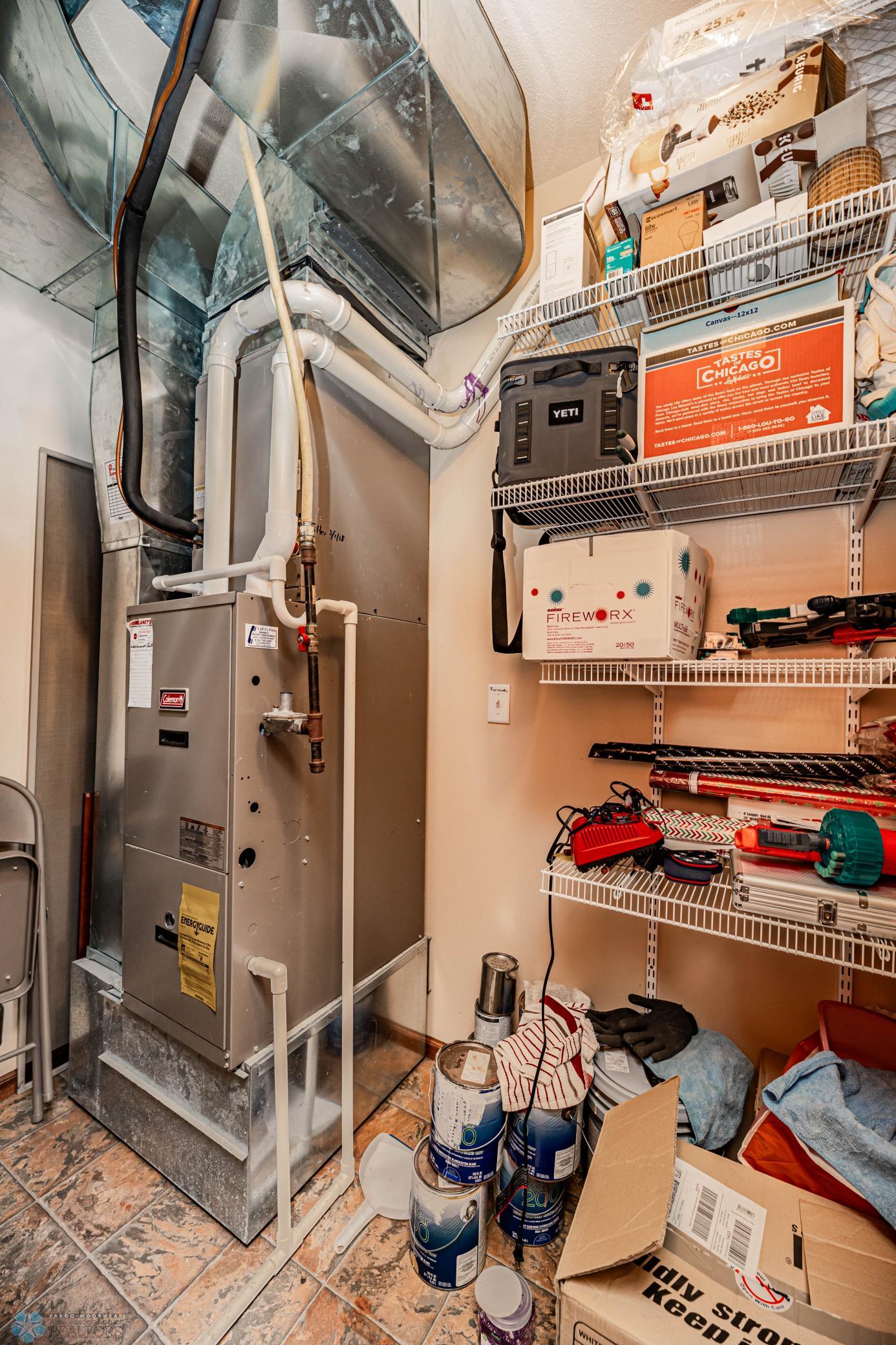 Utility Room & Storage - Main Level