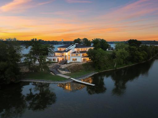 Welcome to 1 Bald Eagle Island! Absolutely stunning architecture and fantastic built home.