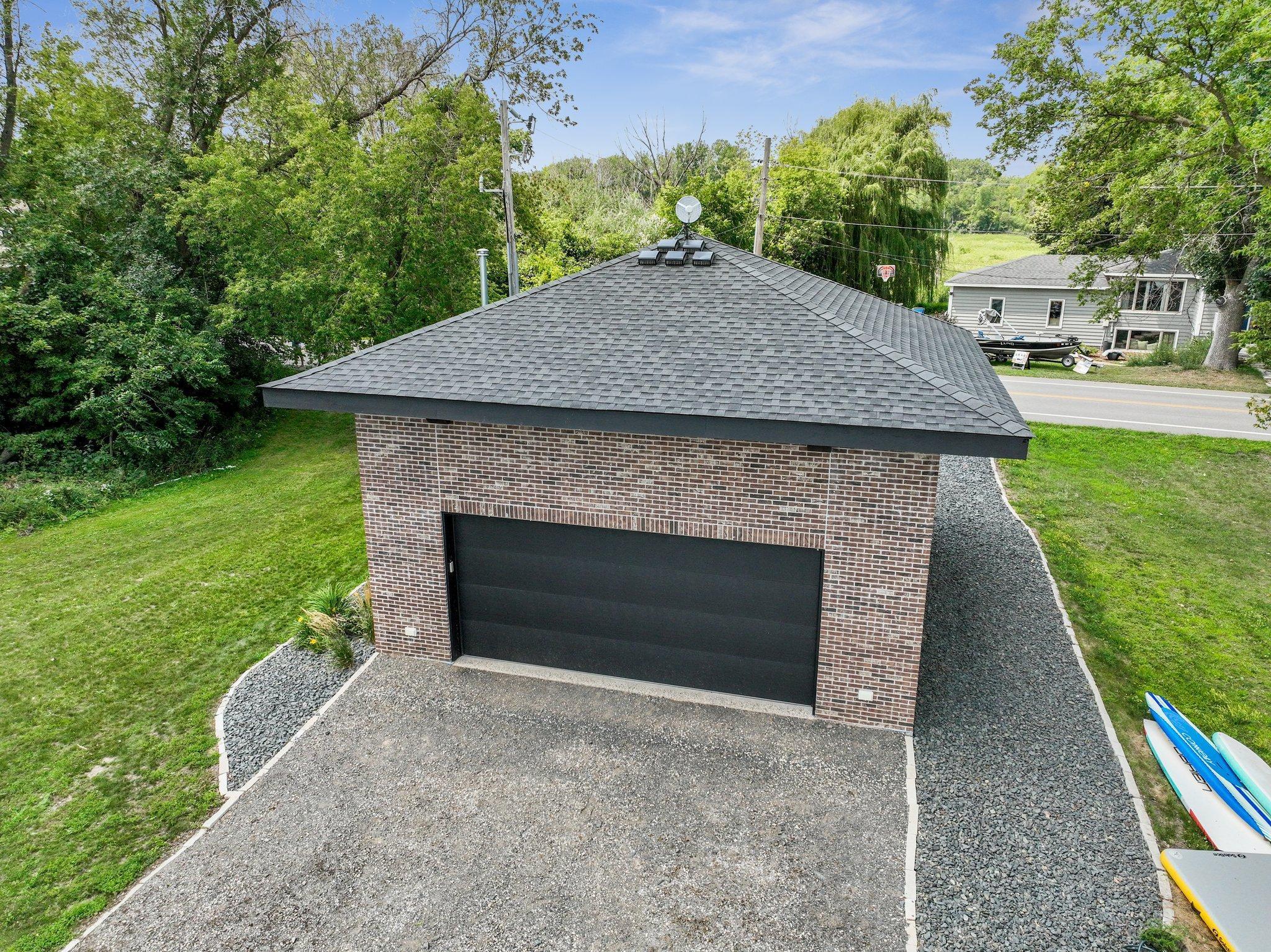 Shore Garage (on main land) located at 5508 West Bald Eagle Blvd.