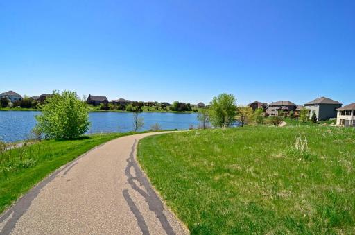 Explore the neighborhood trails and ponds.