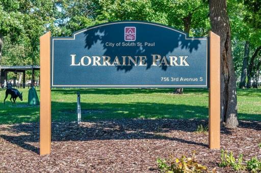 Lorraine Park, a cherished haven for South St. Paul families since the 1930s. A standout feature of this park is its expansive stand of majestic oak trees, offering a refreshing canopy on hot summer days and creating a serene atmosphere for all.