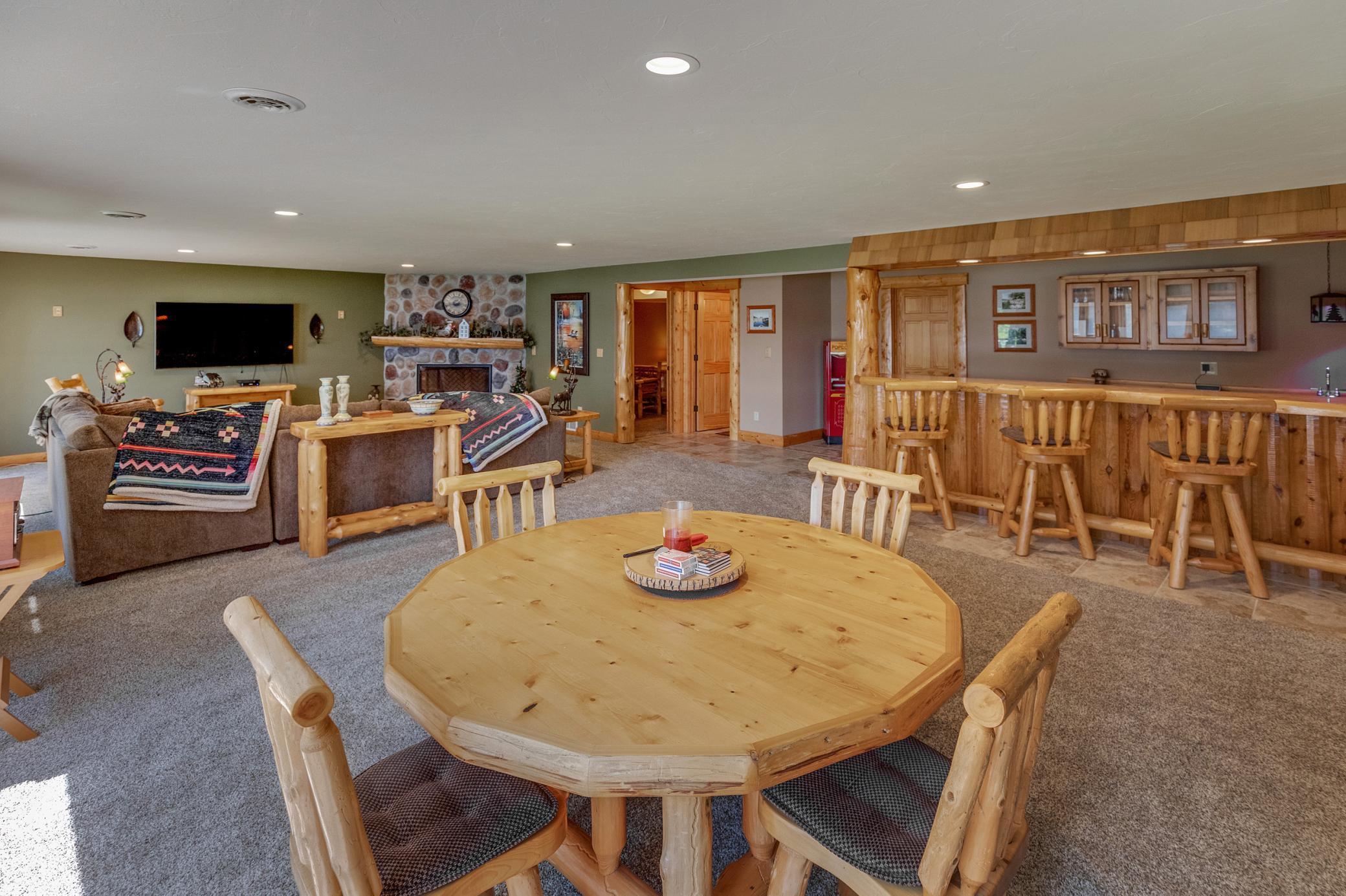 Lower level family room