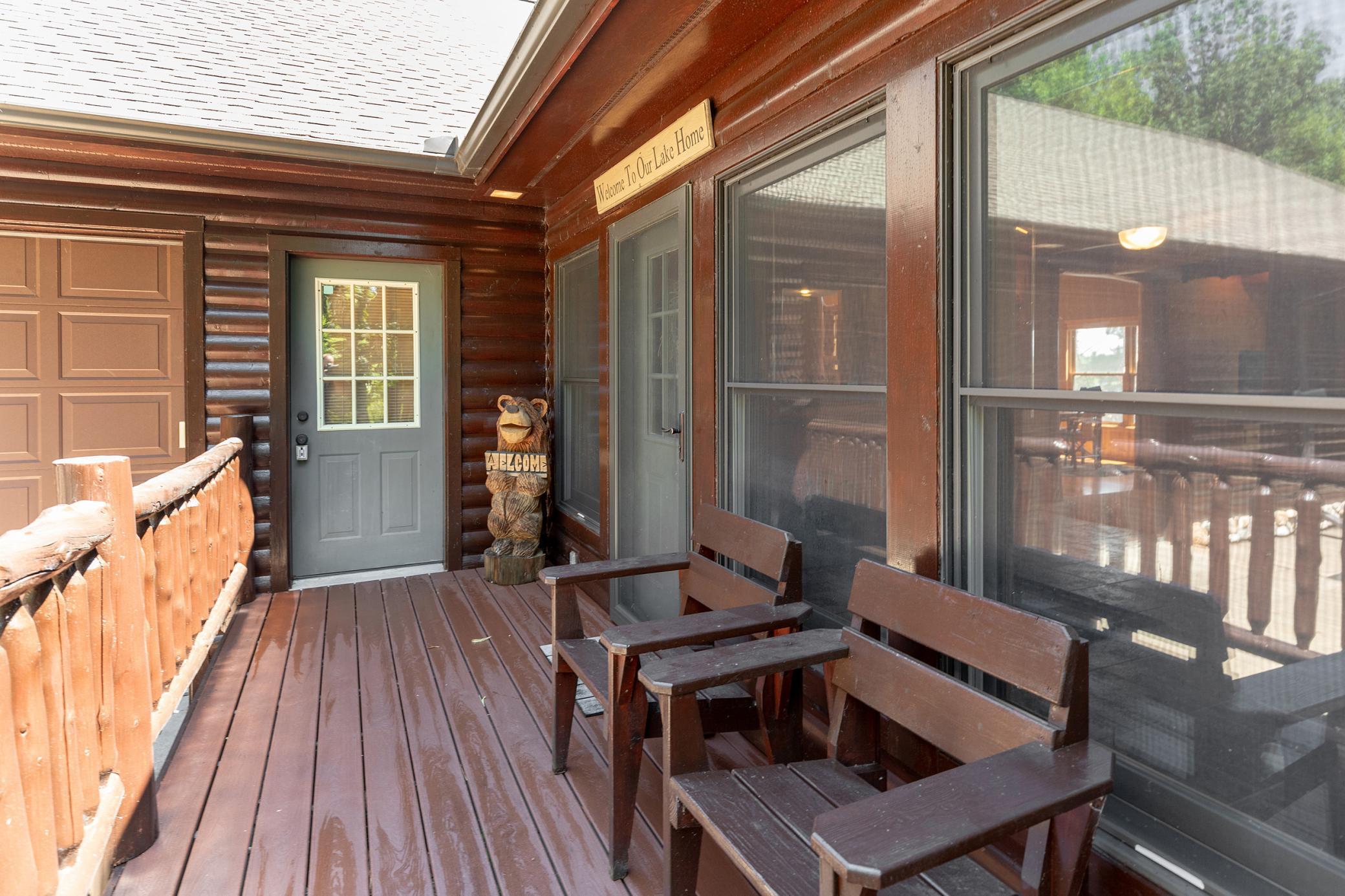 Maintenance free front deck