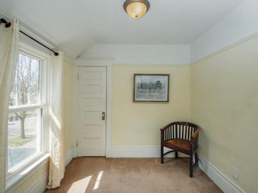 Check out the virtual tour to truly see how spacious these rooms are.This area is part of the primary bedroom - could be an office space, nursery, den.