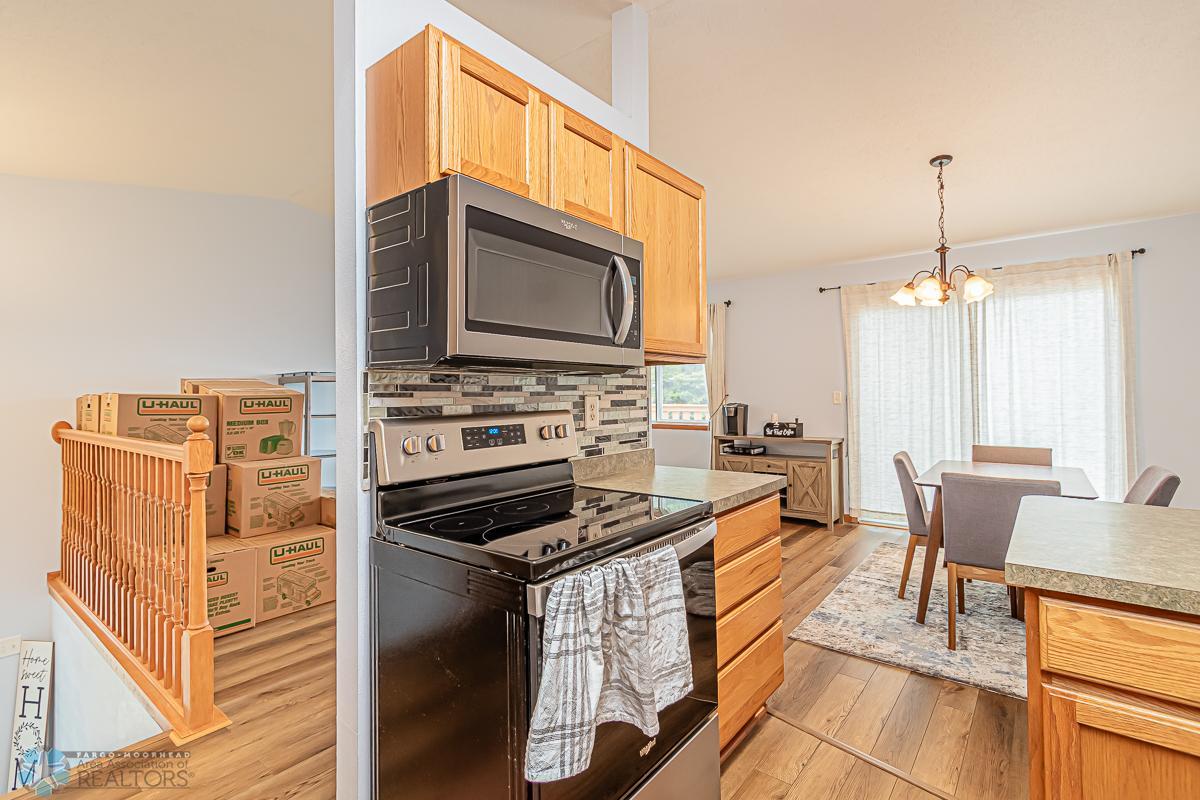 Kitchen to dining
