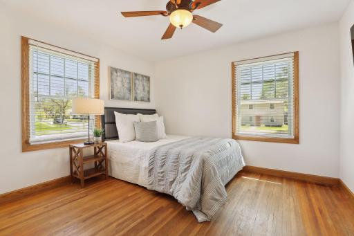 All bedrooms have oversized windows letting in basking light.