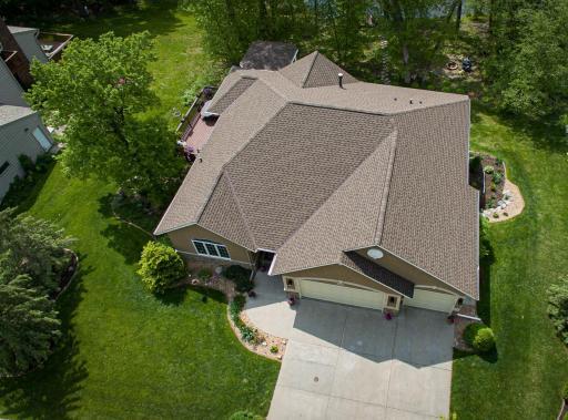 The view from above, new timberline Ultra shingles