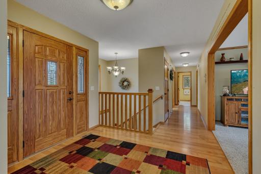 Beautiful natural woodwork which includes the three panel mission style doors that are throughout the home!