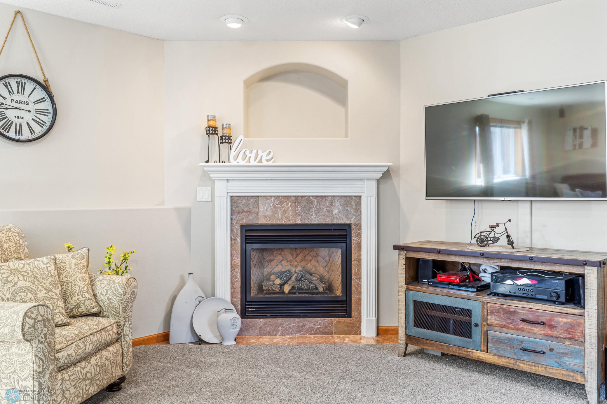 Gas fire place