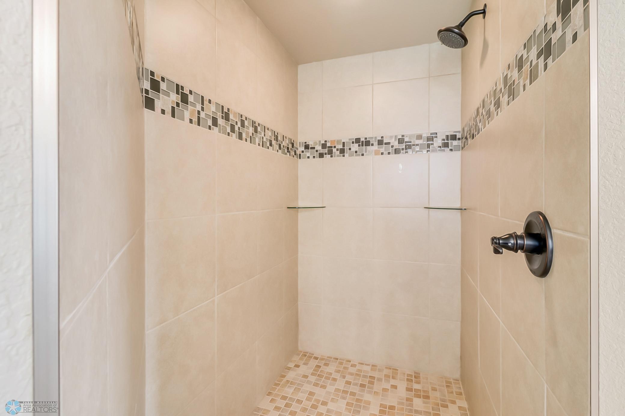 Large Tile Shower