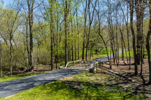 The entire driveway from the main road to the home and Morton building has been freshly paved.
