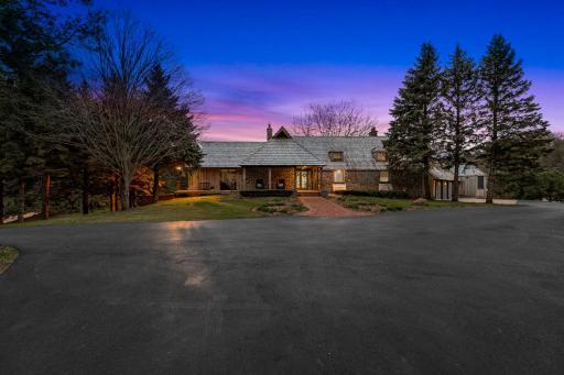 Experience a quiet, exceptional lifestyle at this stunning, Humphrey & Hardenbergh designed estate in the countryside, just 12 minutes west of 494, in Orono Schools.