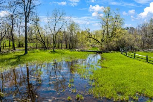 Stunning views and charming walking paths throughout.
