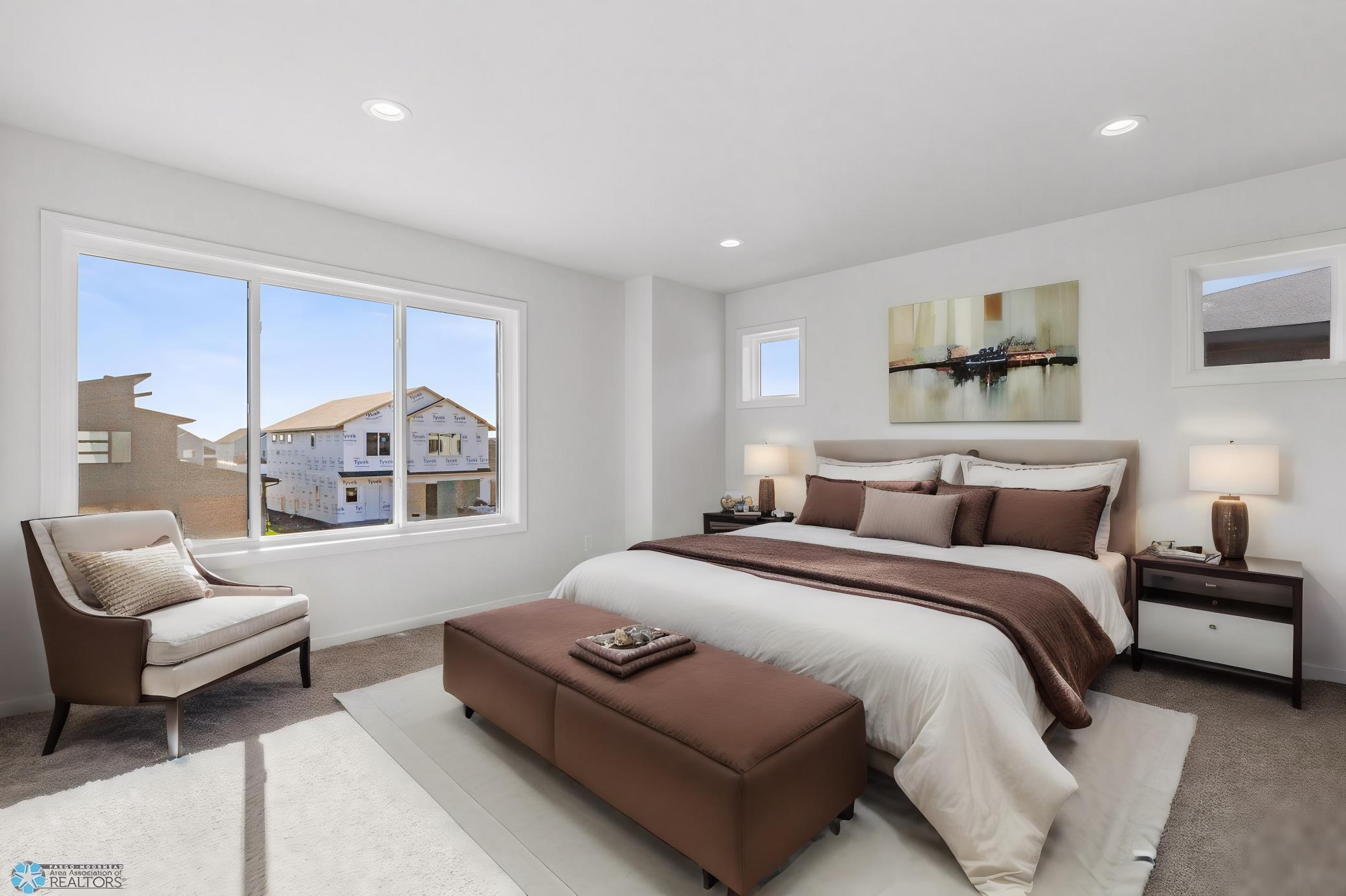 Virtually Staged Primary Room