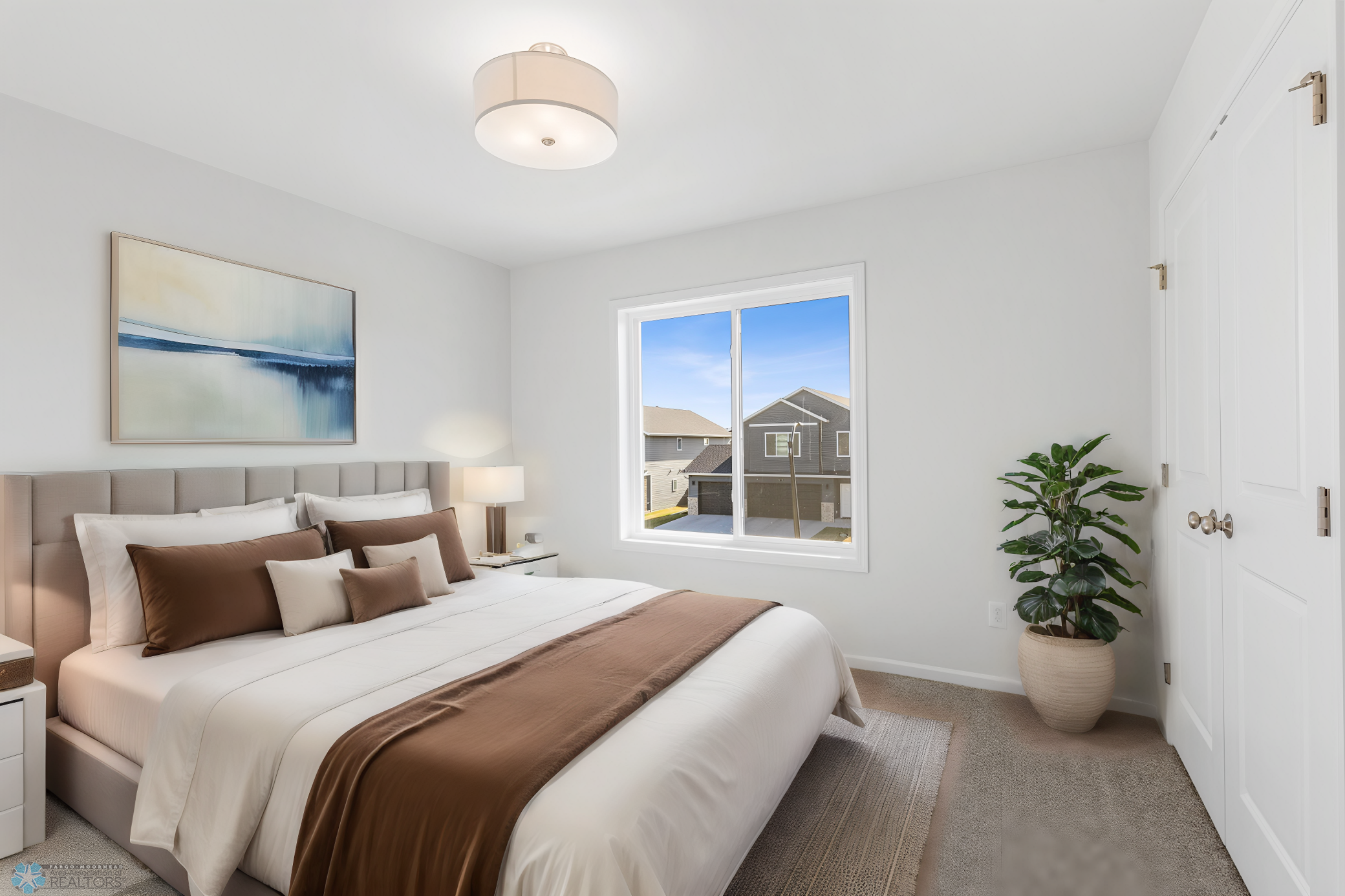 Virtually Staged Bedroom 2