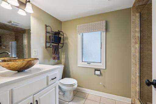 They share a spacious 3/4 fully tiled bath.