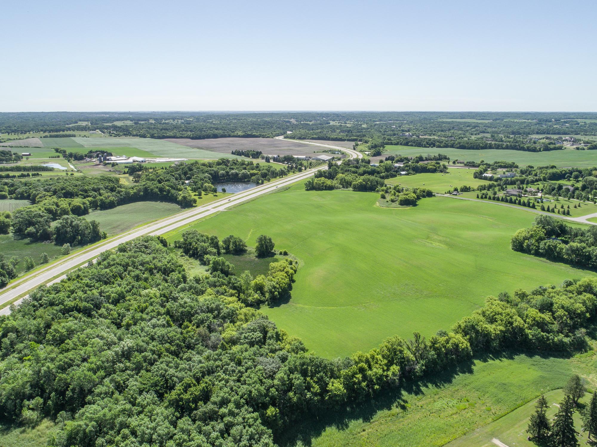 Aerial view from the west.