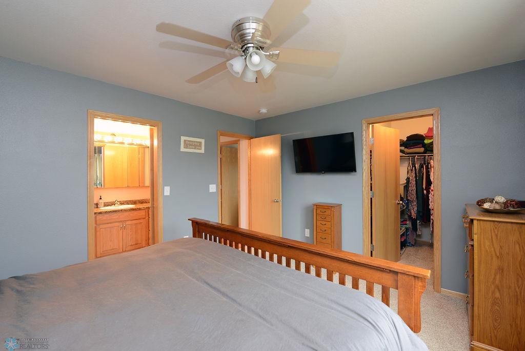 Primary Bedroom walk in closet & hollywood bath