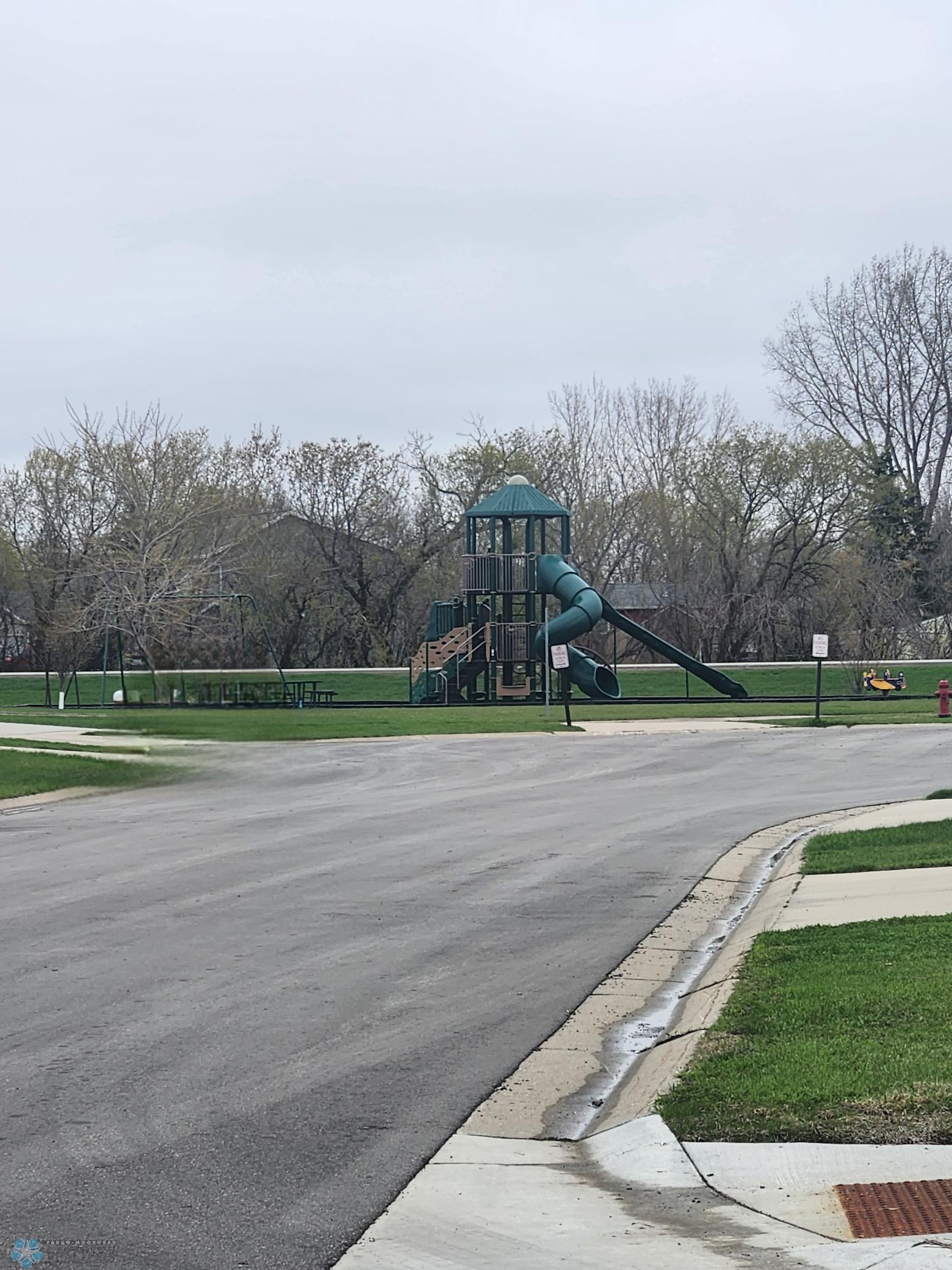 Nearby Park at the end of the cul de sac