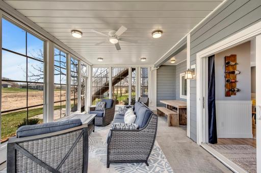 Once you step into this porch you won't want to leave.