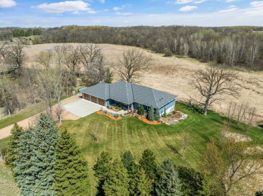 The sellers not only carefully designed the interior, but perfectly placed this home on this 4 acre lot to take advantage of all its natural beauties including privacy from the front yard pine trees, and 2 majestic oak trees frame the backyard views.