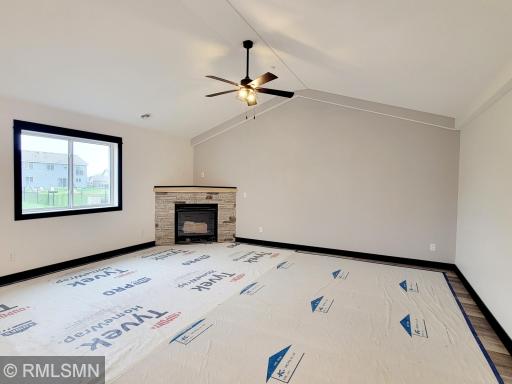 *Actual Build* Living Room w/Gas Fireplace