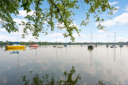 Take a sailboat ride on one of the many picturesque lakes in Minneapolis!
