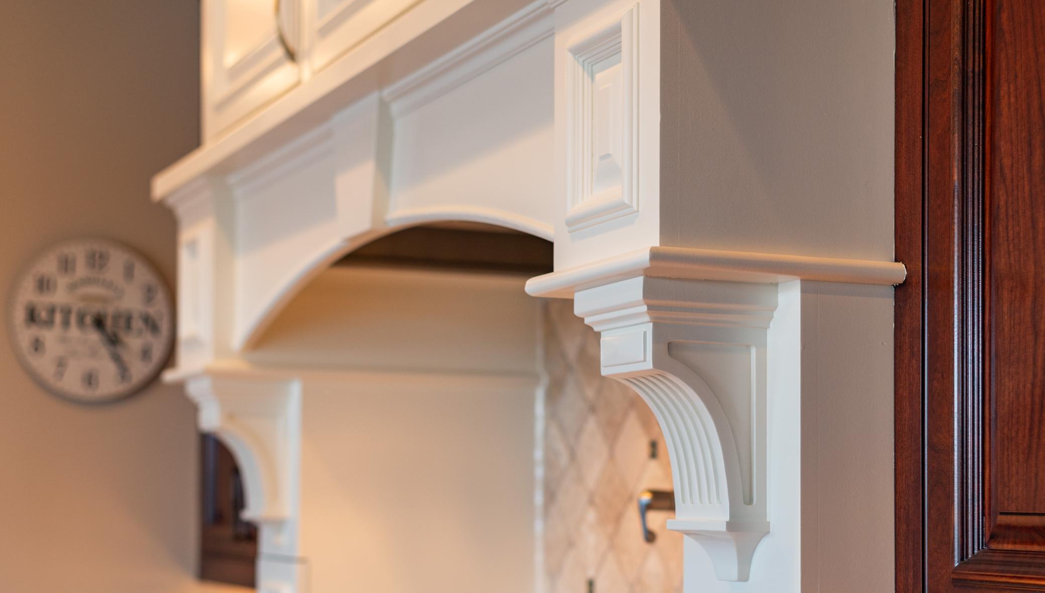 Built-in Vent-a-hood Cabinetry Detail