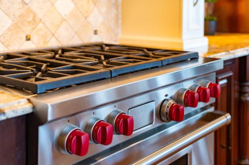 6 Burner Wolf Range