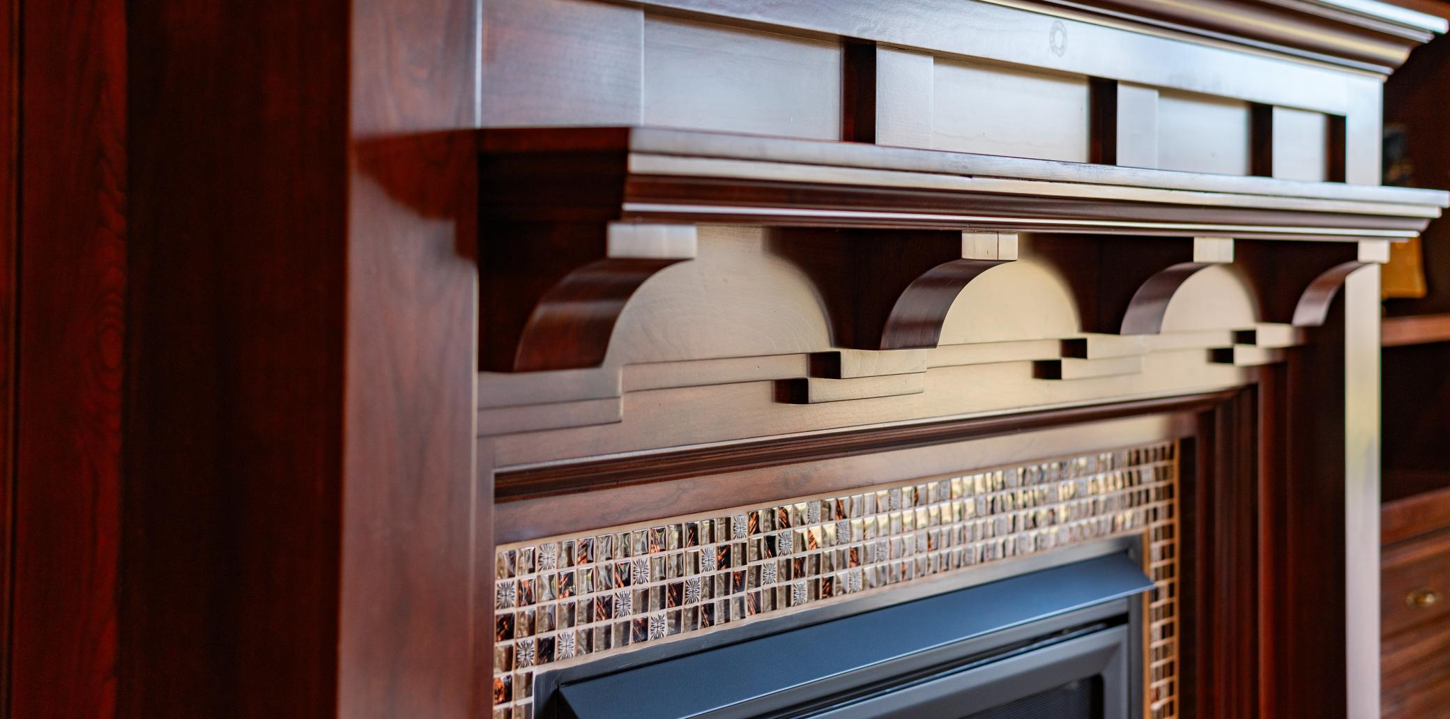 Family Room Fireplace Detail