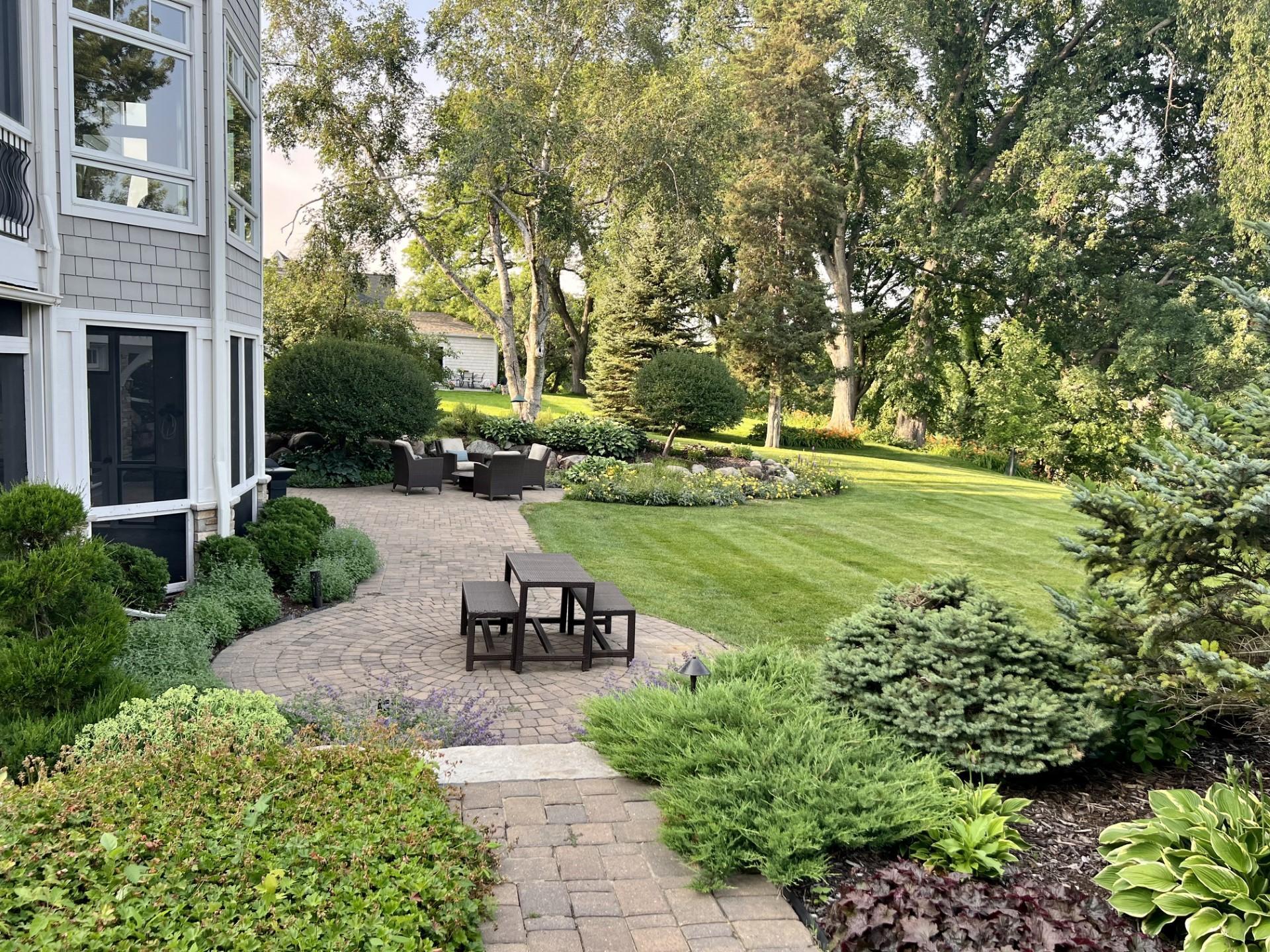 Patio Wraps Around Screen Porch