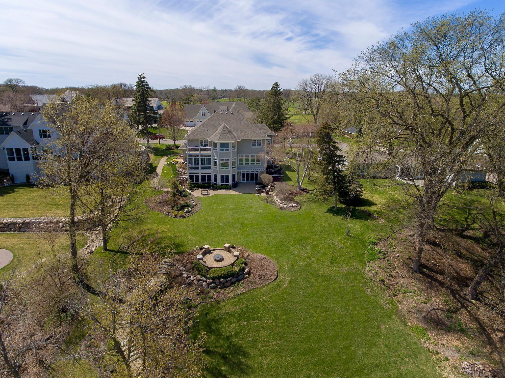 Aerial View of Backyard