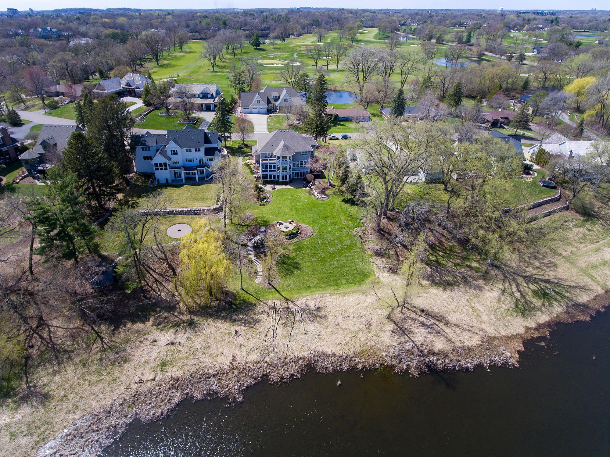Aerial View from Lake