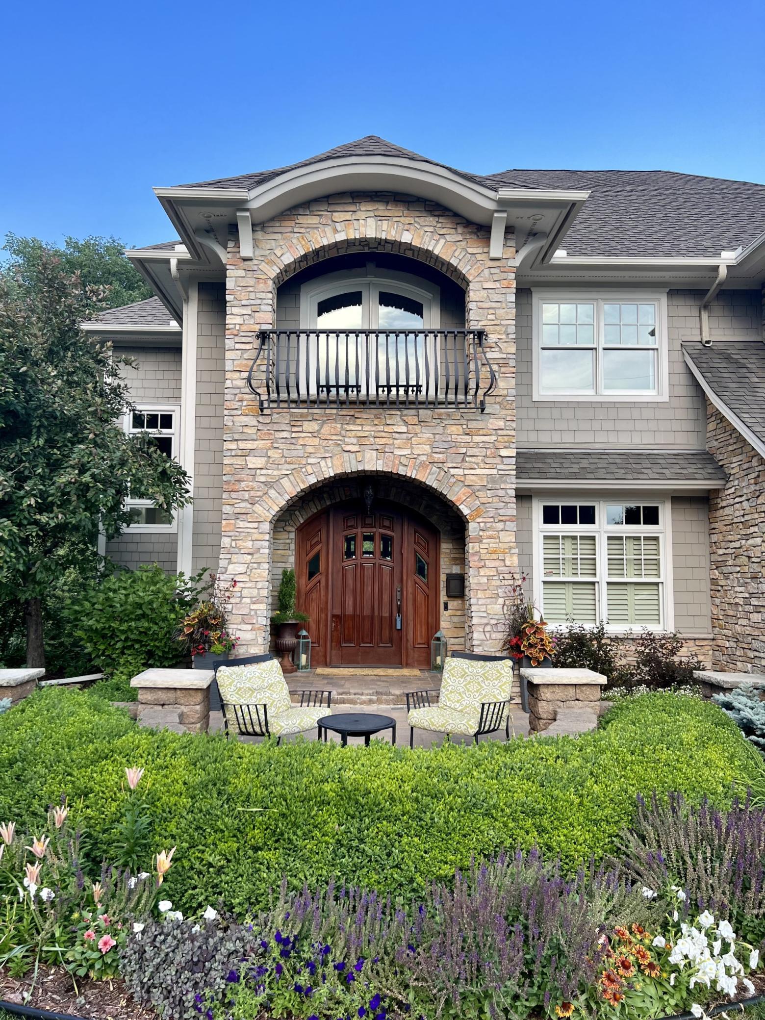 Welcoming Front Patio