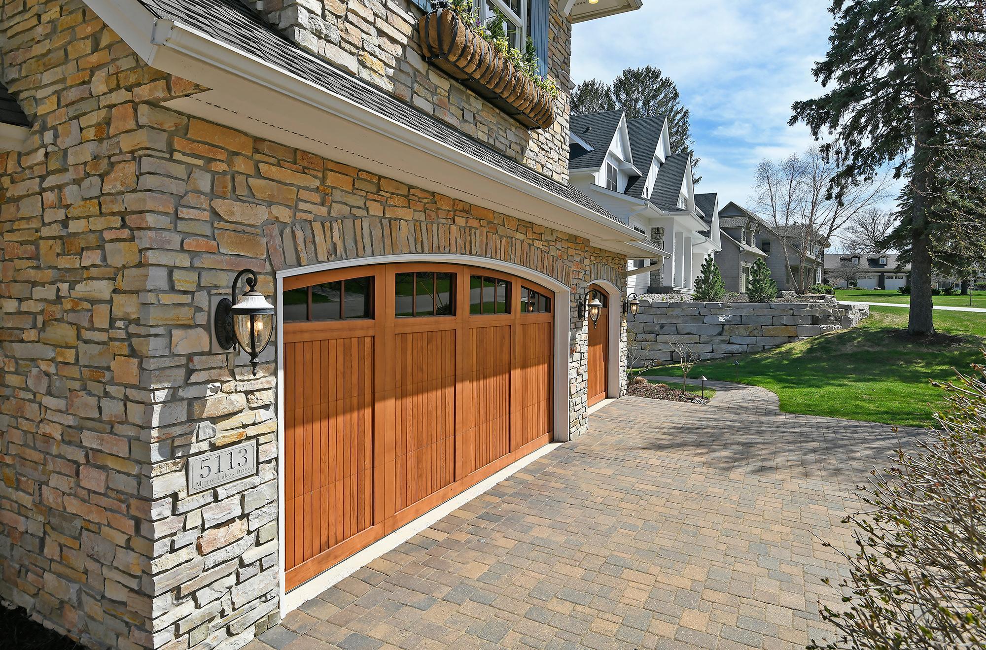 Beautiful Wood Garage Doors
